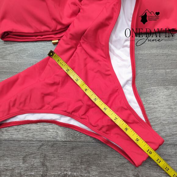 CharmLeaks Keyhole Bikini Swimsuit Size XL - Picture 3 of 4